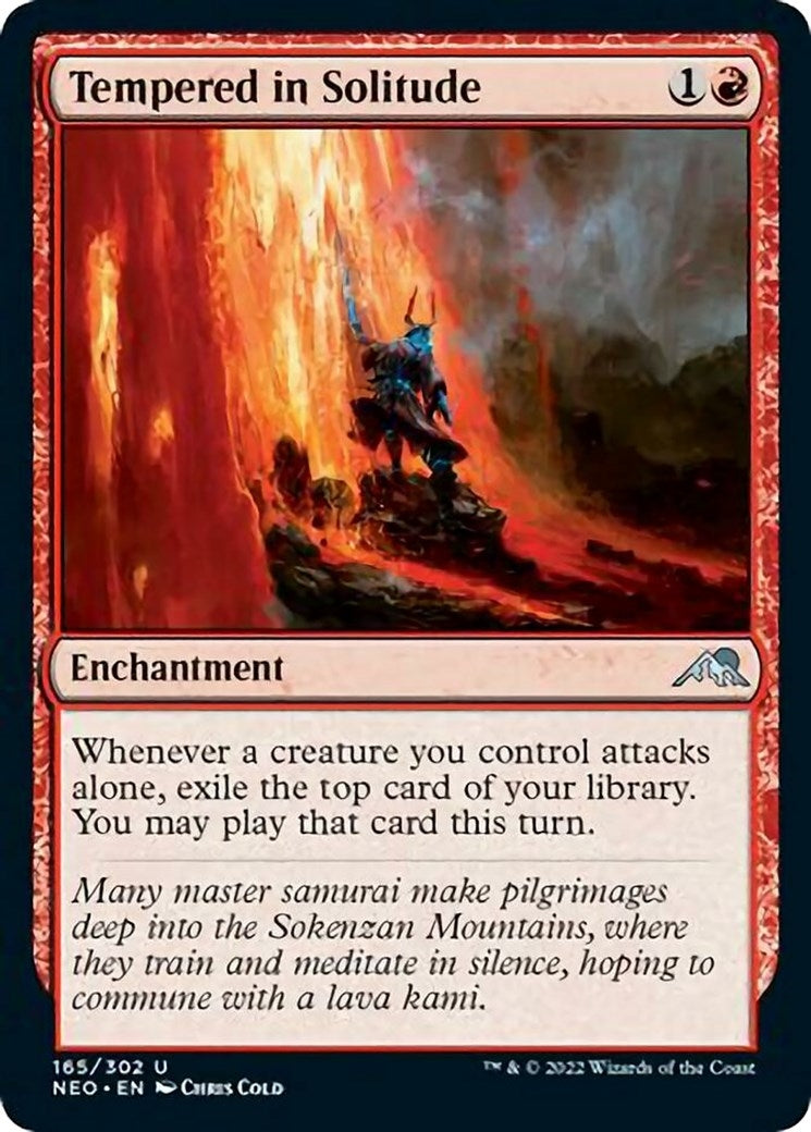 Image for Tempered in Solitude (165) (Kamigawa: Neon Dynasty) - Magic: The Gathering