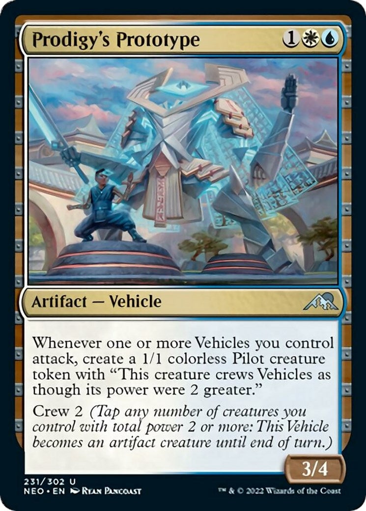 Image for Prodigy's Prototype (231) (Kamigawa: Neon Dynasty) - Magic: The Gathering