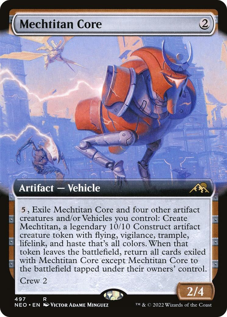 Mechtitan Core (Extended Art) (497) (Kamigawa: Neon Dynasty)