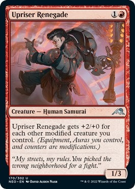 Image for Upriser Renegade (170) (Kamigawa: Neon Dynasty) - Magic: The Gathering