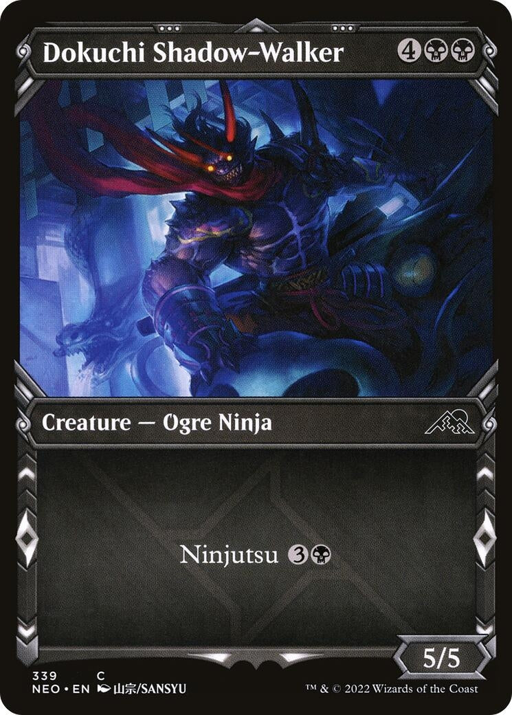 Image for Dokuchi Shadow-Walker (Showcase) (339) (Kamigawa: Neon Dynasty) - Magic: The Gathering