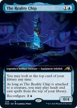 The Reality Chip (Extended Art) (449) (Kamigawa: Neon Dynasty)
