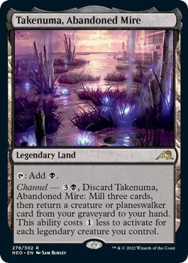 Takenuma, Abandoned Mire (278) (Kamigawa: Neon Dynasty)