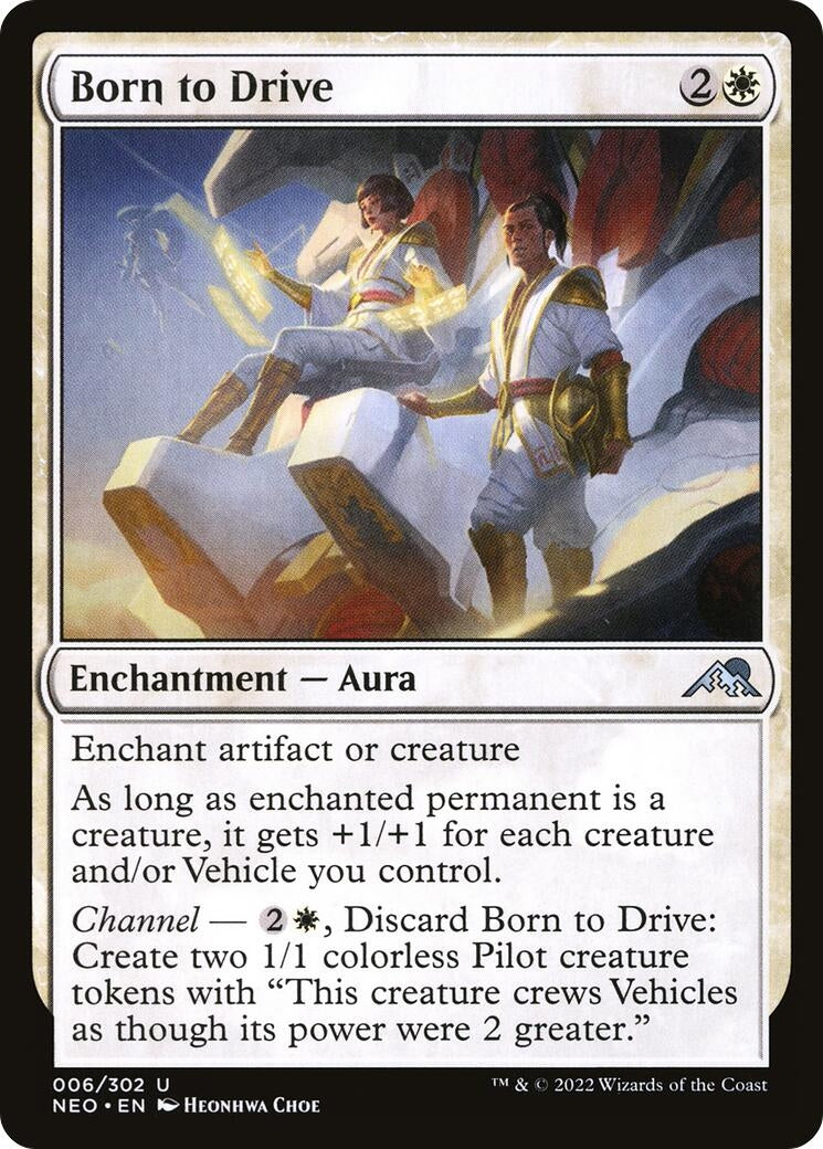 Born to Drive (6) (Kamigawa: Neon Dynasty)
