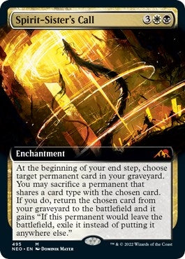 Spirit-Sister's Call (Extended Art) (495) (Kamigawa: Neon Dynasty)