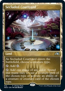 Secluded Courtyard (512) (Kamigawa: Neon Dynasty) (PPNEO)