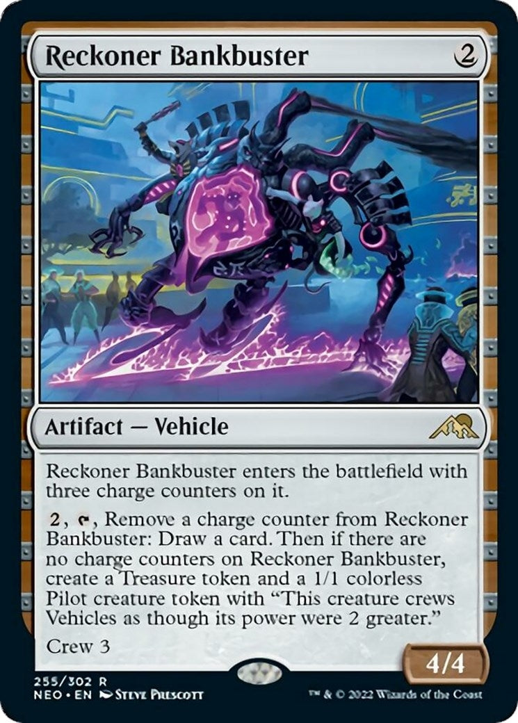 Image for Reckoner Bankbuster (255) (Kamigawa: Neon Dynasty) - Magic: The Gathering