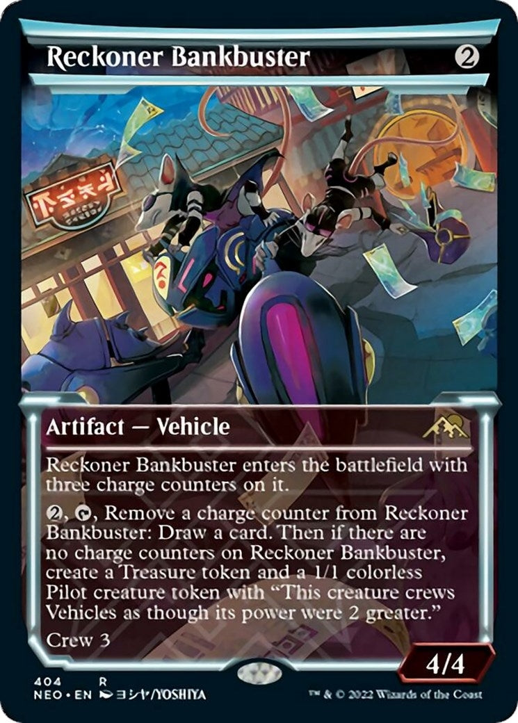Image for Reckoner Bankbuster (Showcase) (404) (Kamigawa: Neon Dynasty) - Magic: The Gathering