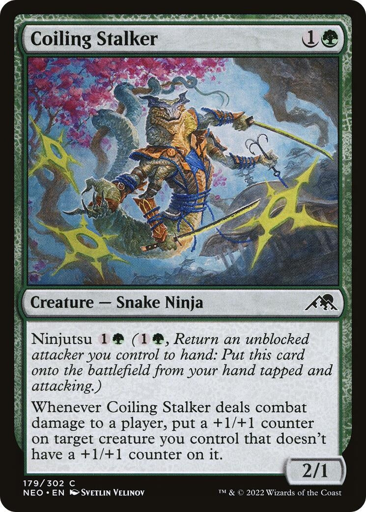 Coiling Stalker (179) (Kamigawa: Neon Dynasty)