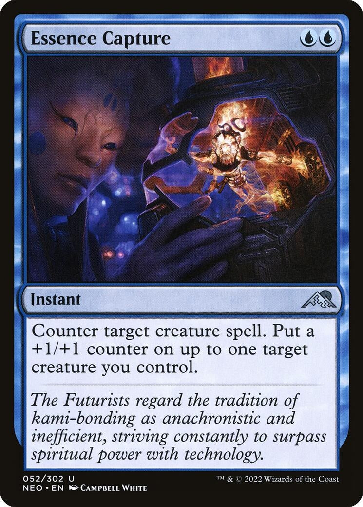 Image for Essence Capture (52) (Kamigawa: Neon Dynasty) - Magic: The Gathering