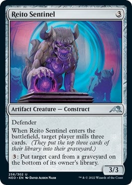 Image for Reito Sentinel (256) (Kamigawa: Neon Dynasty) - Magic: The Gathering