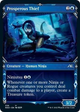 Image for Prosperous Thief (Showcase) (336) (Kamigawa: Neon Dynasty) - Magic: The Gathering