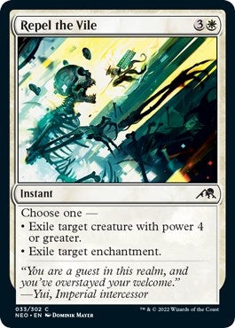 Image for Repel the Vile (33) (Kamigawa: Neon Dynasty) - Magic: The Gathering