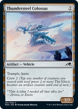 Image for Thundersteel Colossus (261) (Kamigawa: Neon Dynasty) - Magic: The Gathering