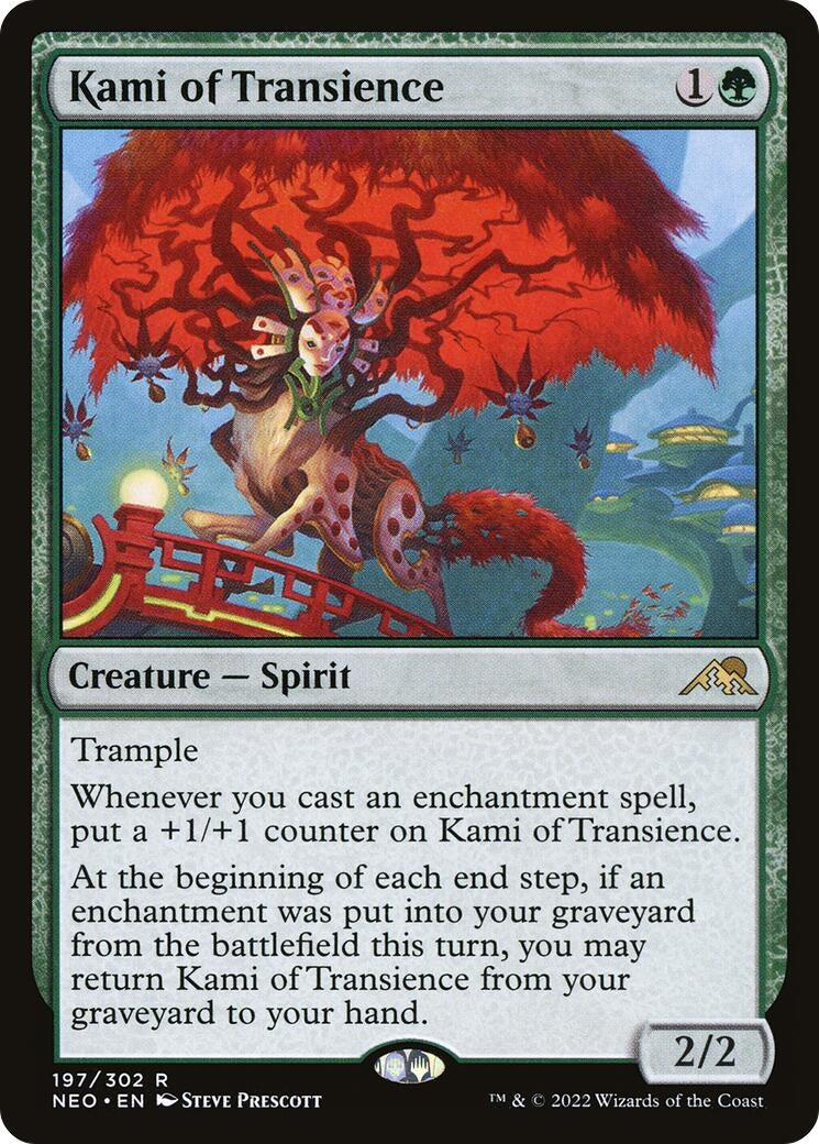 Image for Kami of Transience (197) (Kamigawa: Neon Dynasty) - Magic: The Gathering