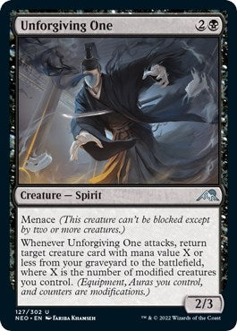 Image for Unforgiving One (127) (Kamigawa: Neon Dynasty) - Magic: The Gathering