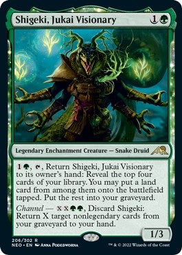 Image for Shigeki, Jukai Visionary (206) (Kamigawa: Neon Dynasty) - Magic: The Gathering