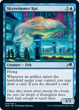 Skyswimmer Koi (79) (Kamigawa: Neon Dynasty)