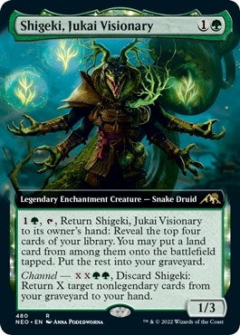 Image for Shigeki, Jukai Visionary (Extended Art) (480) (Kamigawa: Neon Dynasty) - Magic: The Gathering