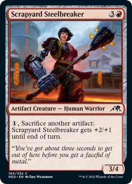 Image for Scrapyard Steelbreaker (160) (Kamigawa: Neon Dynasty) - Magic: The Gathering