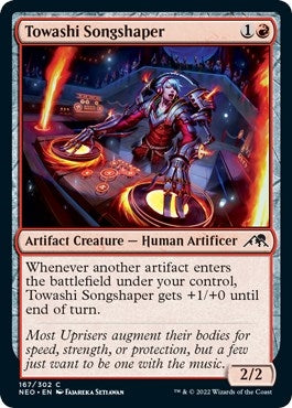 Image for Towashi Songshaper (167) (Kamigawa: Neon Dynasty) - Magic: The Gathering