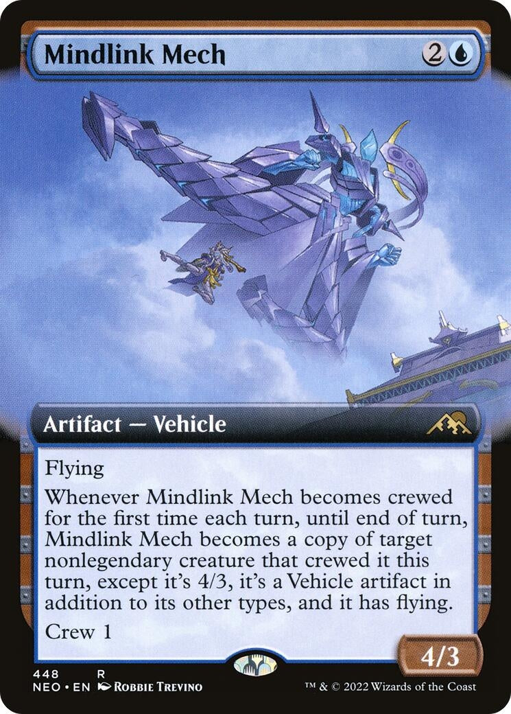 Image for Mindlink Mech (Extended Art) (448) (Kamigawa: Neon Dynasty) - Magic: The Gathering