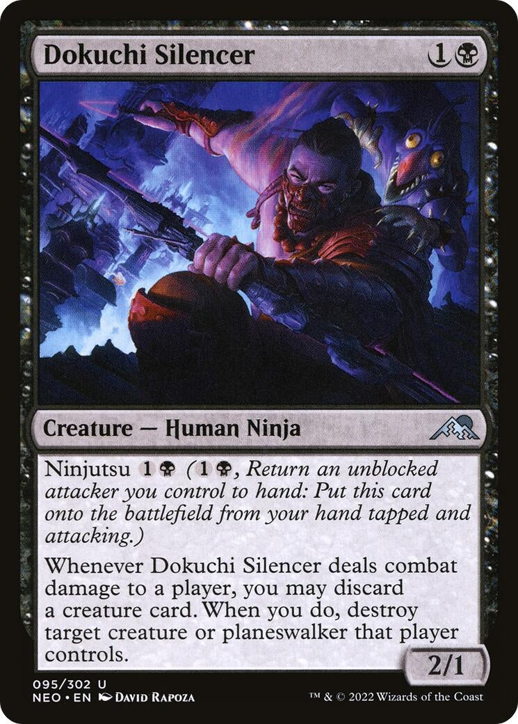 Dokuchi Silencer (95) (Kamigawa: Neon Dynasty)