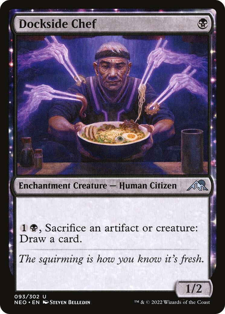 Image for Dockside Chef (93) (Kamigawa: Neon Dynasty) - Magic: The Gathering