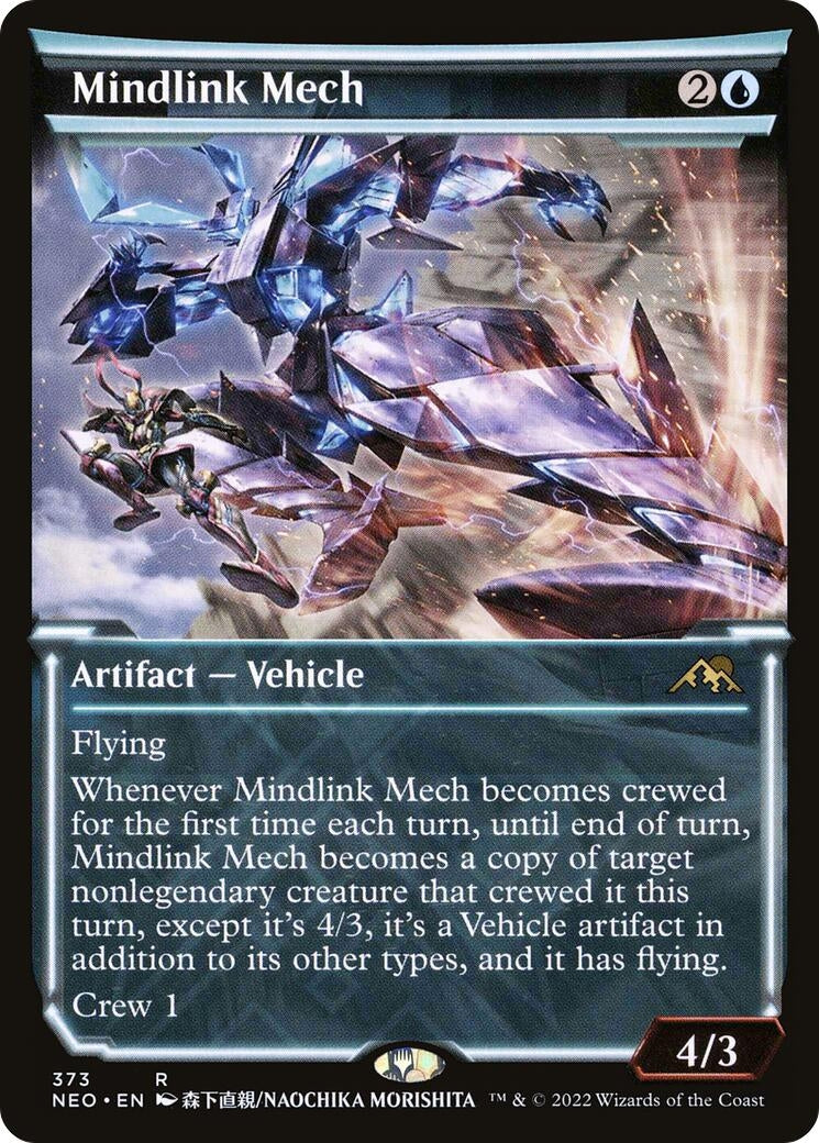 Mindlink Mech (Showcase) (373) (Kamigawa: Neon Dynasty)