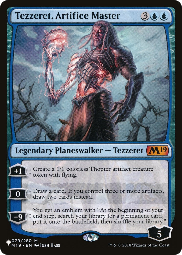 Tezzeret, Artifice Master (079/280) (The List Reprints) (LIST)