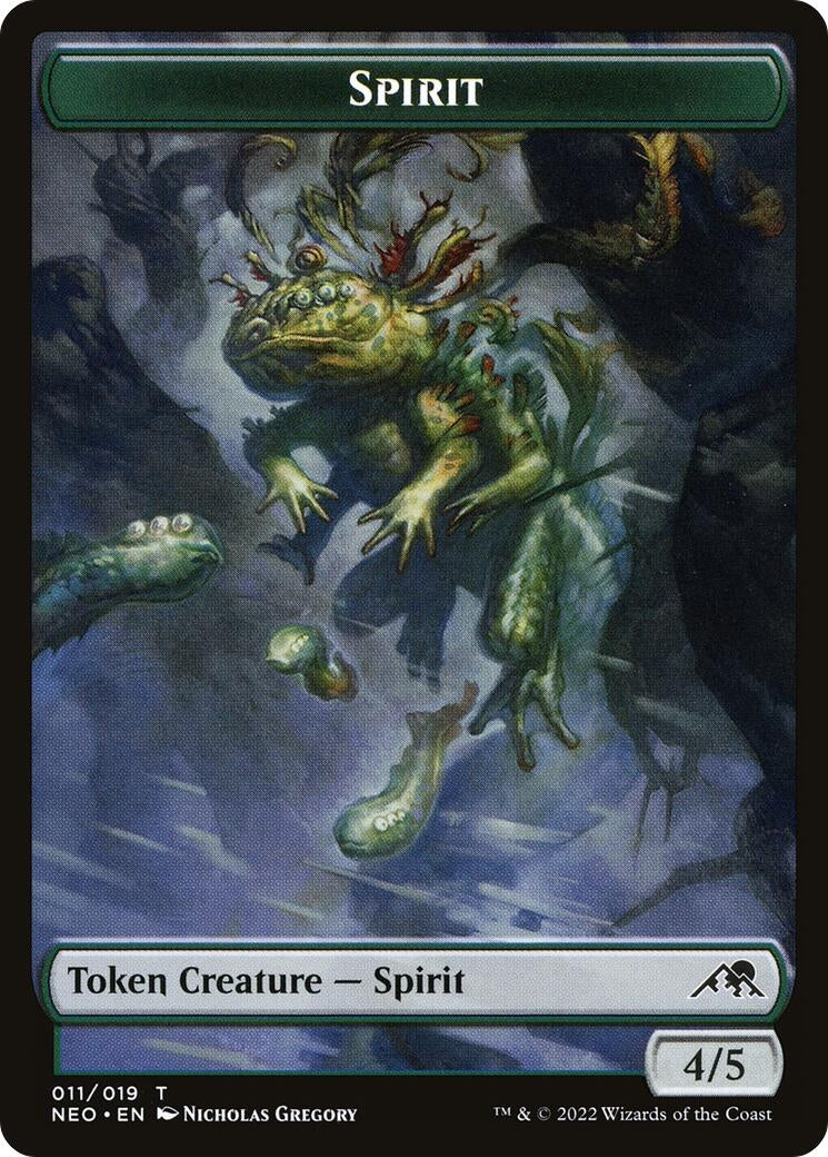 Image for Spirit Token (011) (11) (Kamigawa: Neon Dynasty) - Magic: The Gathering