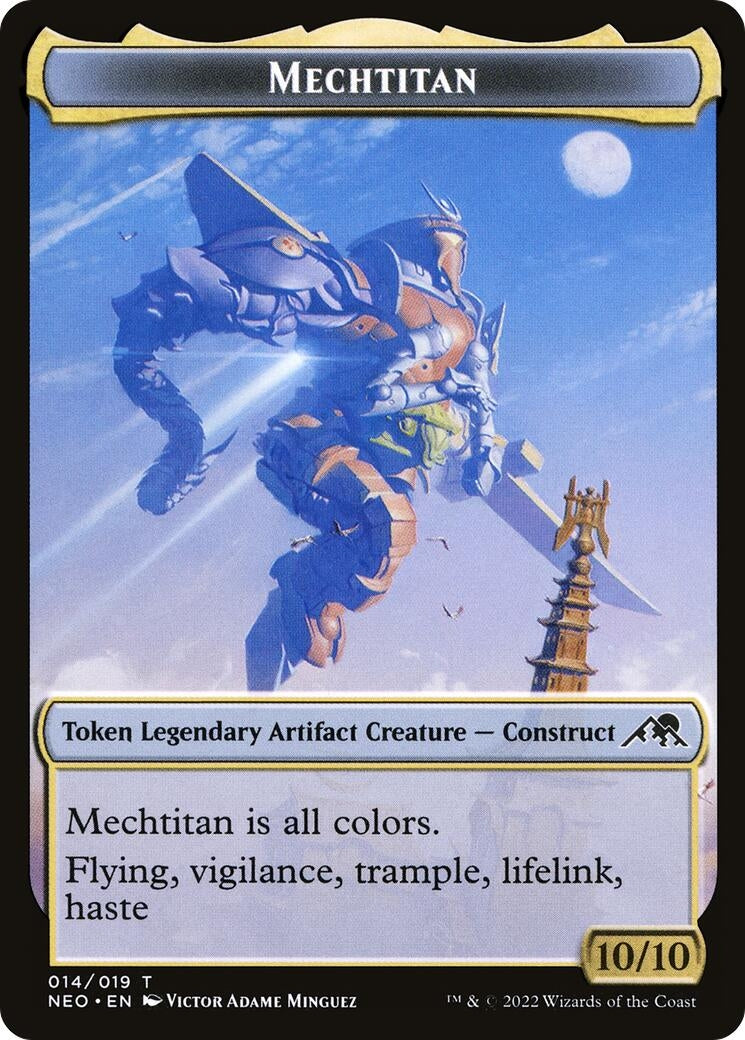 Mechtitan Token (14) (Kamigawa: Neon Dynasty)