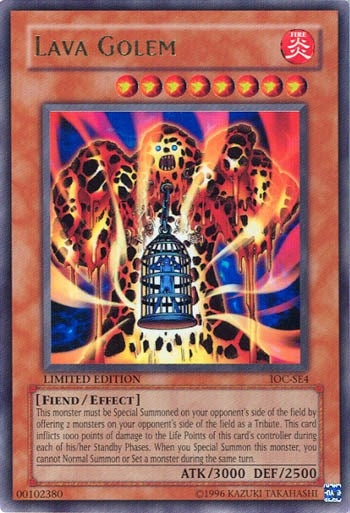 Lava Golem (IOC-SE4) (Invasion of Chaos)