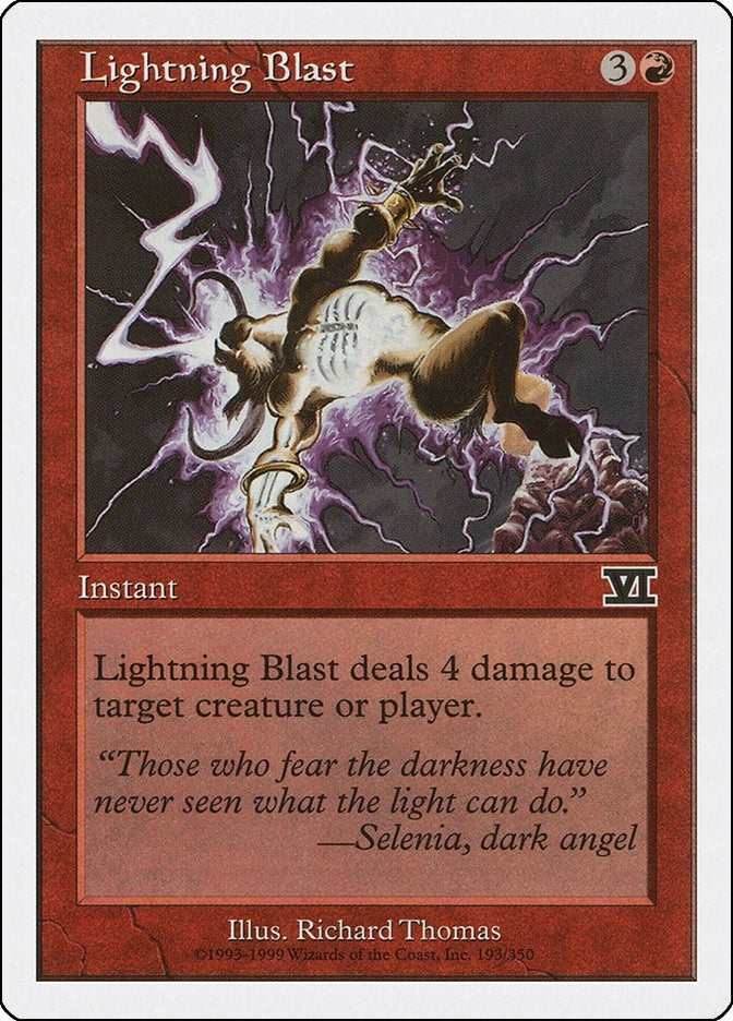 Lightning Blast (193) (Classic Sixth Edition)