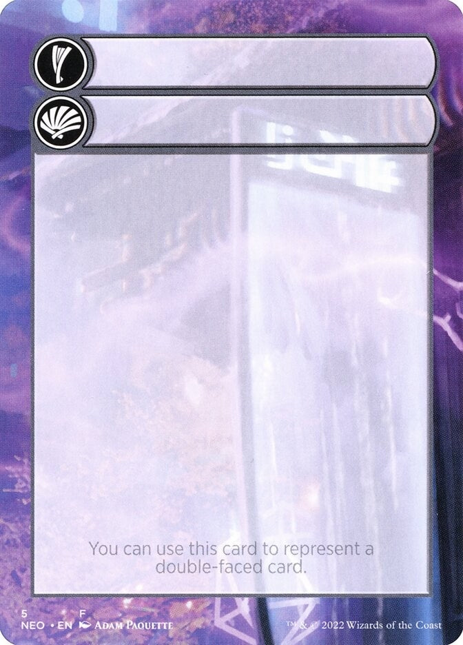 Helper Card (5) (Kamigawa: Neon Dynasty)