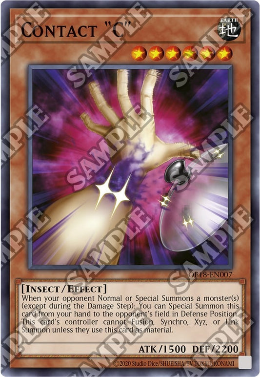 Contact "C" (OP18-EN007) (OTS Tournament Pack 18)