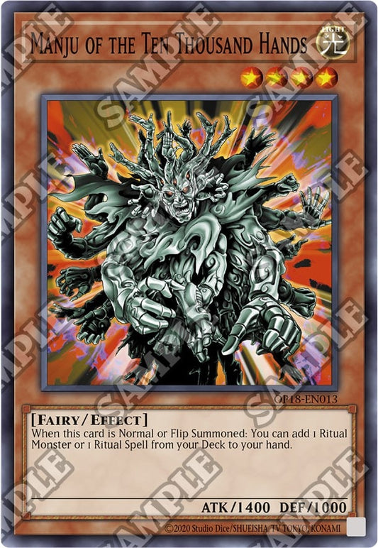 Manju of the Ten Thousand Hands (OP18-EN013) (OTS Tournament Pack 18)