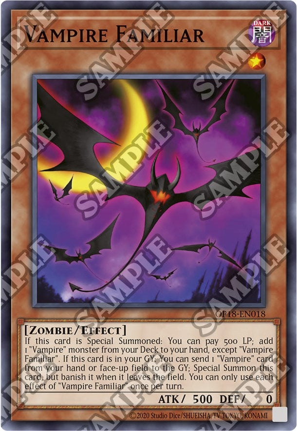 Vampire Familiar (OP18-EN018) (OTS Tournament Pack 18)