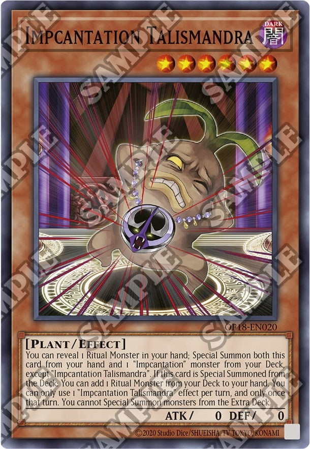 Impcantation Talismandra (OP18-EN020) (OTS Tournament Pack 18)