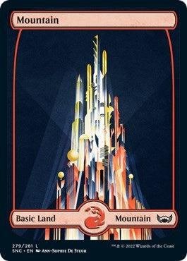 Image for Mountain (279) (279) (Streets of New Capenna) - Magic: The Gathering