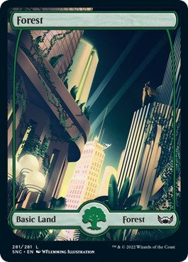 Image for Forest (281) (281) (Streets of New Capenna) - Magic: The Gathering
