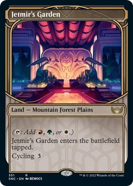 Image for Jetmir's Garden (Showcase) (351) (Streets of New Capenna) - Magic: The Gathering