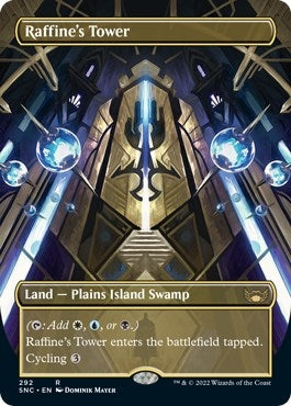 Image for Raffine's Tower (Borderless) (292) (Streets of New Capenna) - Magic: The Gathering
