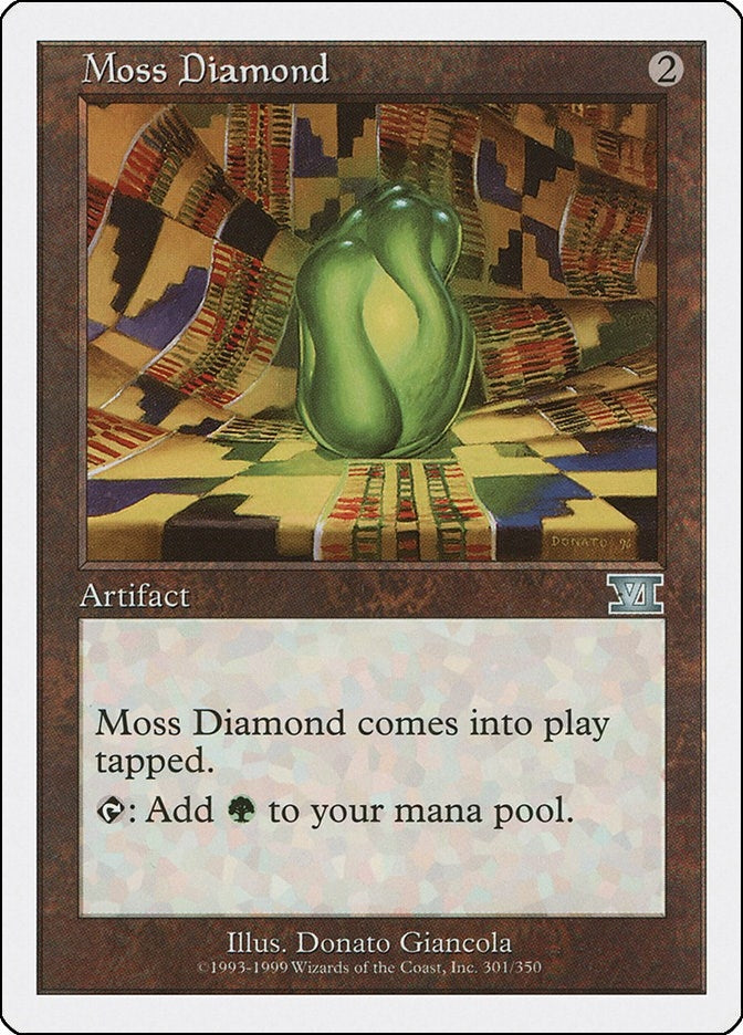 Image for Moss Diamond (301) (Classic Sixth Edition) - Magic: The Gathering