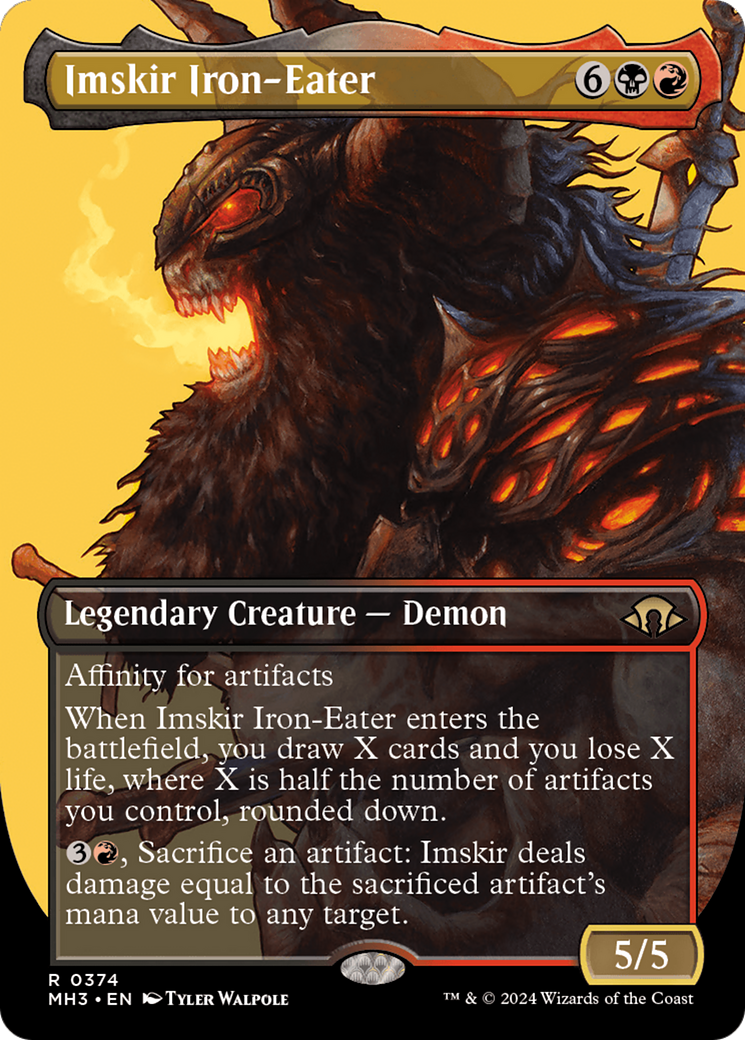 Imskir Iron-Eater (Borderless) (374) (MH3)