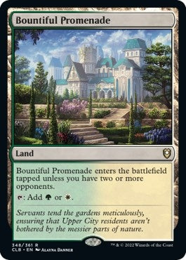Image for Bountiful Promenade (348) (Commander Legends: Battle for Baldur's Gate) - Magic: The Gathering