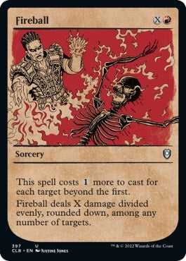 Image for Fireball (Showcase) (397) (Commander Legends: Battle for Baldur's Gate) - Magic: The Gathering