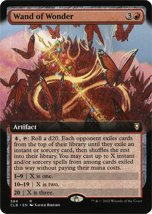 Image for Wand of Wonder (Extended Art) (584) (Commander Legends: Battle for Baldur's Gate) - Magic: The Gathering