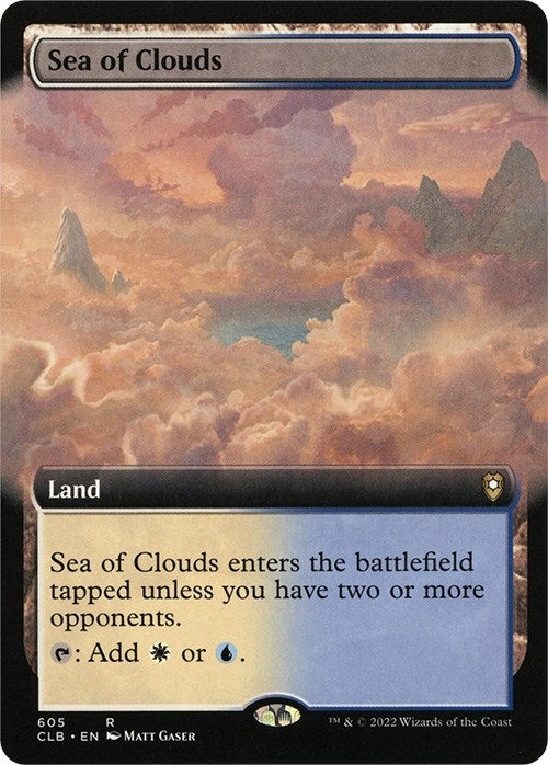 Image for Sea of Clouds (Extended Art) (605) (Commander Legends: Battle for Baldur's Gate) - Magic: The Gathering