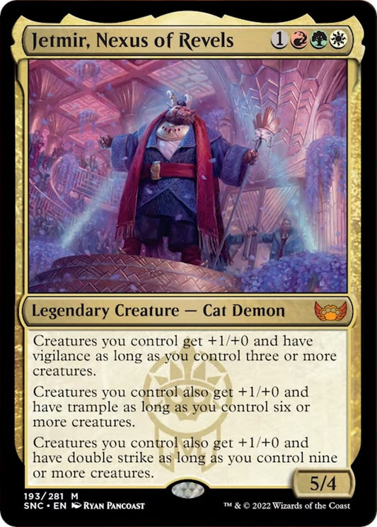 Image for Jetmir, Nexus of Revels (193) (Streets of New Capenna) - Magic: The Gathering